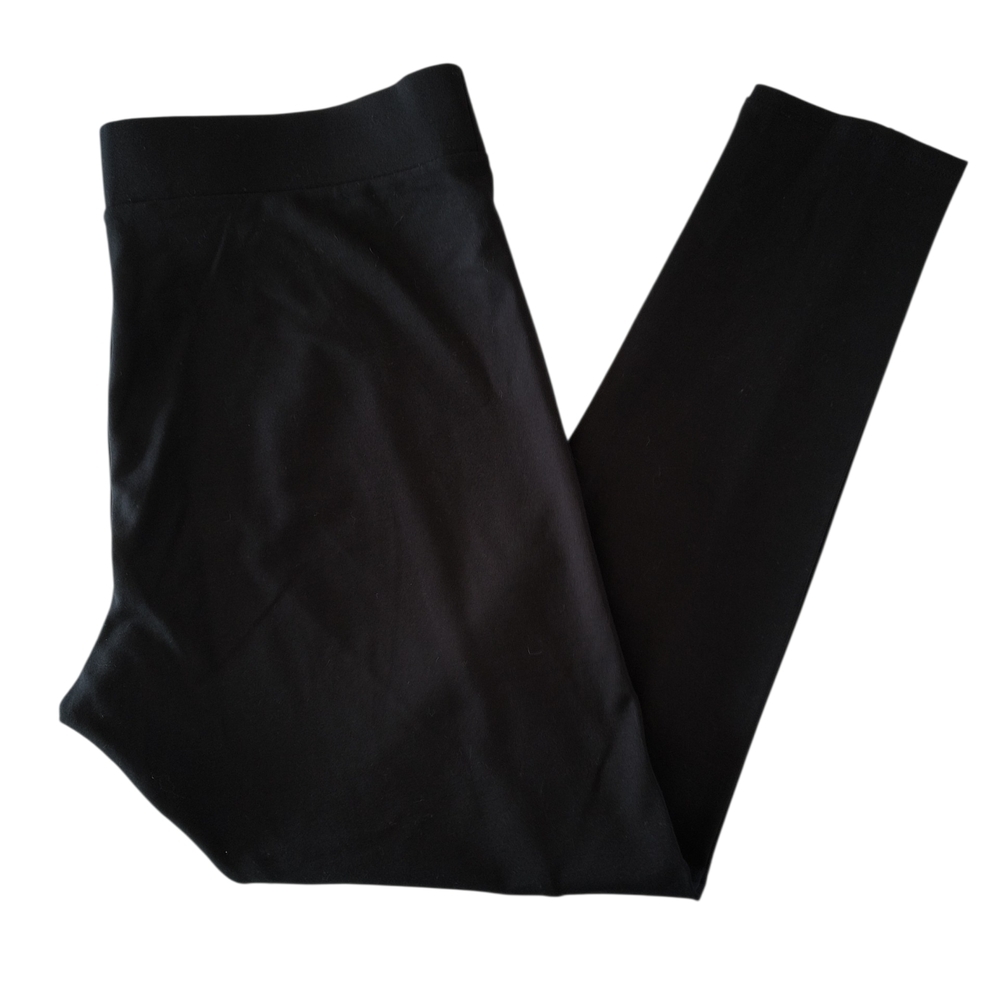 Philosophy Black Pull On Leggings Size XL